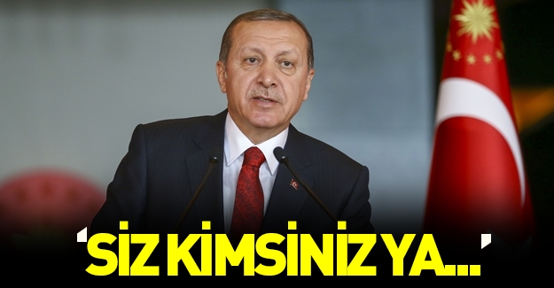 Cumhurbaşkanı Erdoğan konsoloslara sert çıktı: Siz kimsiniz ya ne işiniz var orada?
