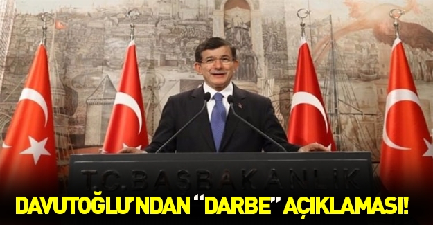Davutoğlu'ndan TSK açıklaması...