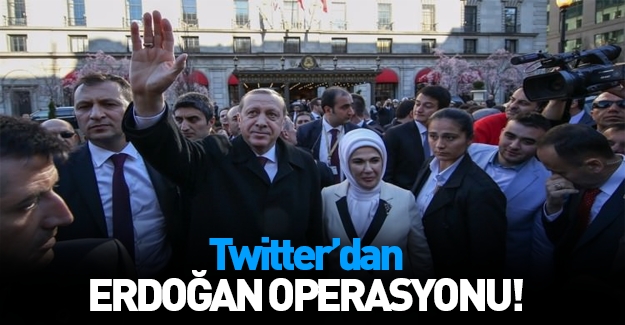 Erdoğan'a yoğun ilgiyi Twitter hazmedemedi!