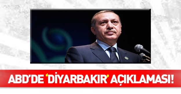 Erdoğan'dan ABD'de Diyarbakır açıklaması!