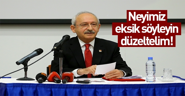 Kılıçdaroğlu Bilkent Üniversitesi'nde konuştu
