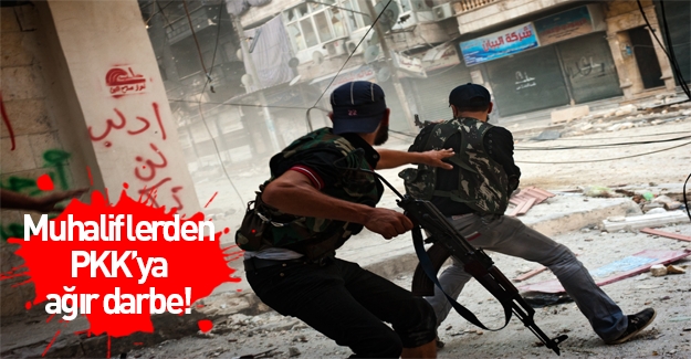Muhalifler, Şeyh Maksut bölgesinde onlarca PKK'lı teröristi ve komutanlarını öldürdü