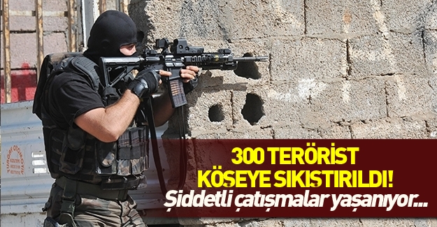Nusaybin'de çatışmalar şiddetlendi! Tam 300 PKK'lı...