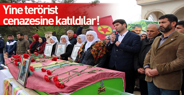 Sur'da öldürülen PKK'lının cenazesine HDP'liler katıldı