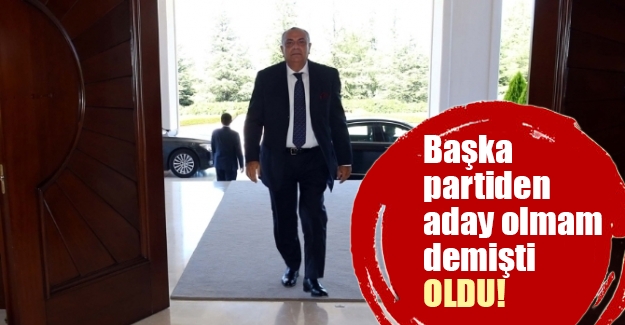 Tuğrul Türkeş AK Parti’den resmen aday oldu
