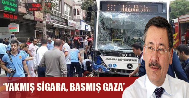 Melih Gökçek Ankara'daki feci kaza sonrası otobüs şoförünü suçladı!