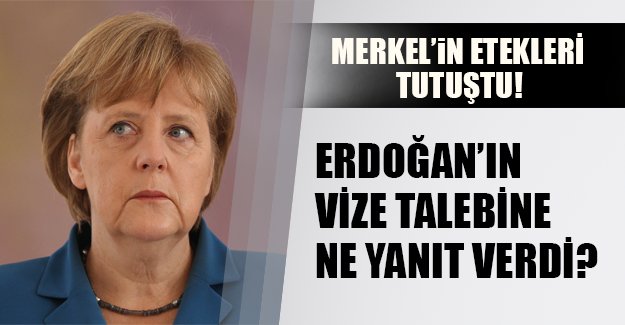 Merkel'in etekleri tutuştu! Almanya Başbakanı Erdoğan'ın hangi talebine "tamam" dedi?