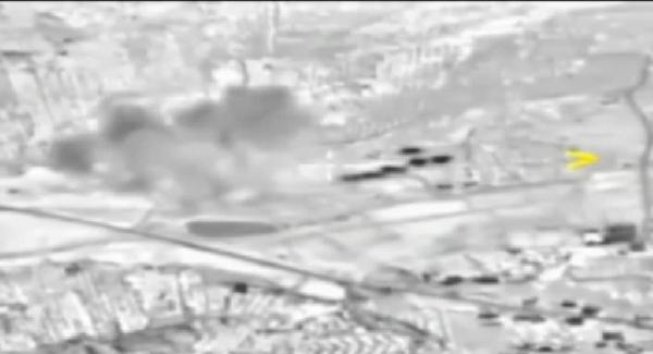 Rus jetleri Suriye'deki IŞİD ve El-Kaide hedeflerini bombaladı! İşte o görüntüler...