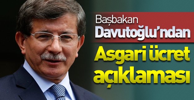 Başbakan Davutoğlu hükümet programını açıkladı! Asgari ücret konusuna değindi!