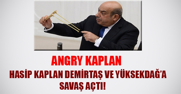 HDP'de kazan kaynıyor! Hasip Kaplan'dan Demirtaş ve Yüksekdağ'a istifa sinyali...