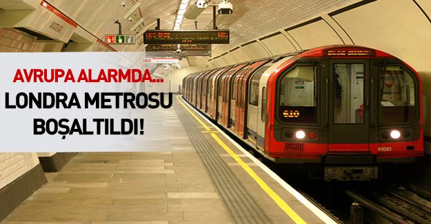 Londra metrosunda alarm!