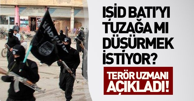Terör uzmanından flaş iddialar: IŞİD Batı'yı tuzağa düşürmek istiyor