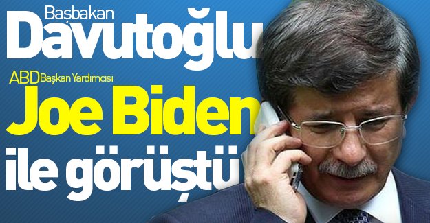 Davutoğlu'ndan kritik IŞİD telefonu!