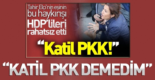 Tahir Elçi'nin Eşi Türkan Elçi 'Katil PKK' Sözlerini Yalanladı