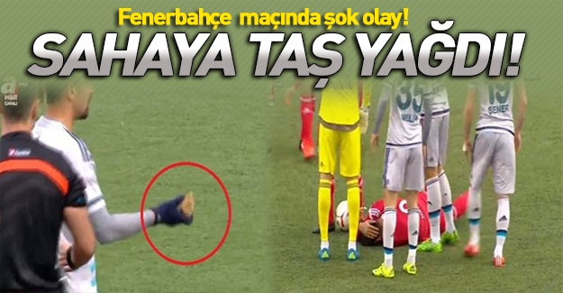 Tuzlaspor - Fenerbahçe maçında kan donduran olay!