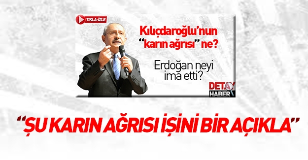 Kılıçdaroğlu'nun 'karın ağrısı' ne? CHP lideri Erdoğan'a süre verdi...