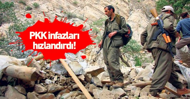 PKK infazları hızlandırdı!