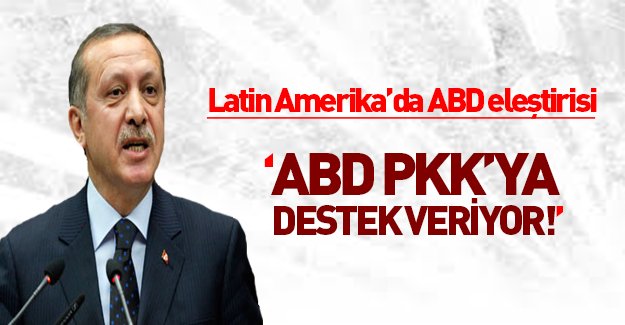 Erdoğan'dan Latin Amerika'da ABD'ye sert tepki gösterdi!