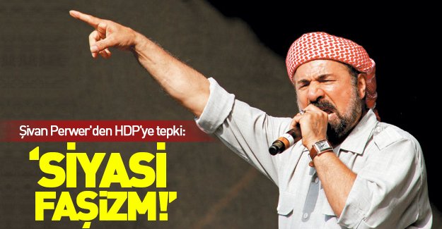Şivan Perwer'den HDP'ye tepki!