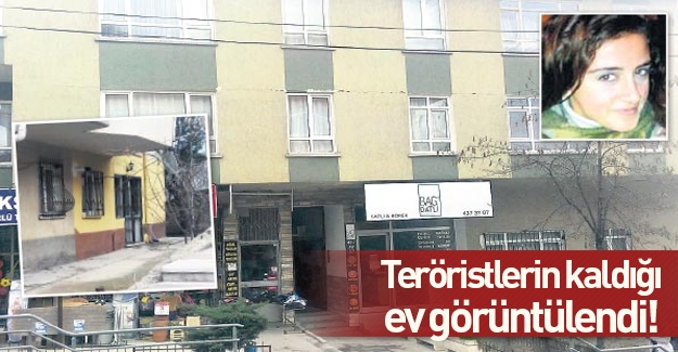 PKK'lı teröristler Ankara'da bu evde kalmışlar