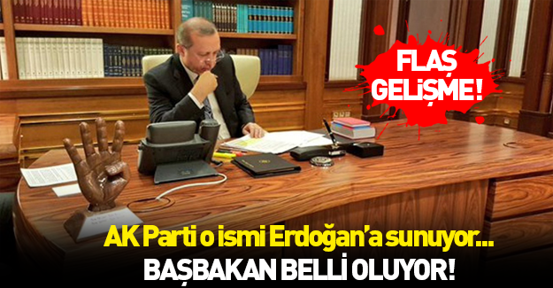 AK Parti yeni başbakan adayını Erdoğan'a sunacak