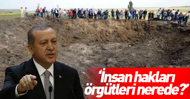 Erdoğan terör örgütüne destek veren ülkeleri uyardı