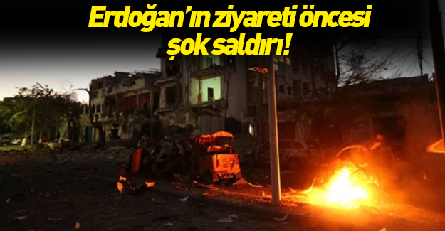 Erdoğan'ın ziyareti öncesi saldırdılar!