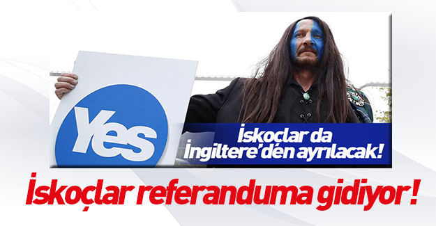 İskoçya'da bağımsızlık için referandum yapılacak