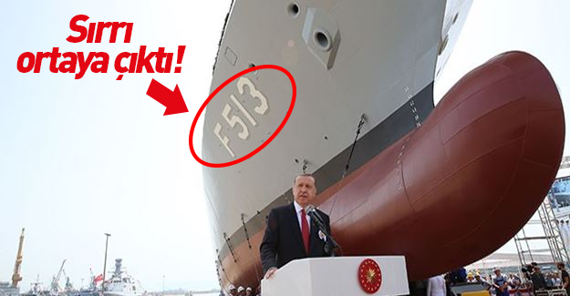 Milli gemi Burgazada'nın 'F513' kodundaki sır ortaya çıktı!