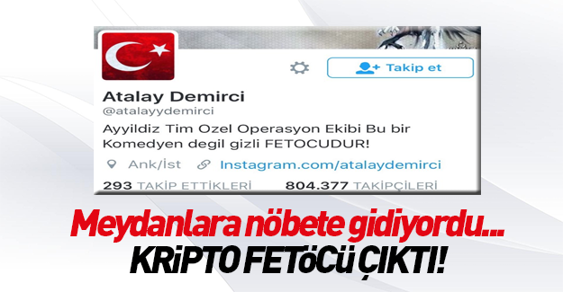 Atalay Demirci'nin Twitter hesabı hacklendi