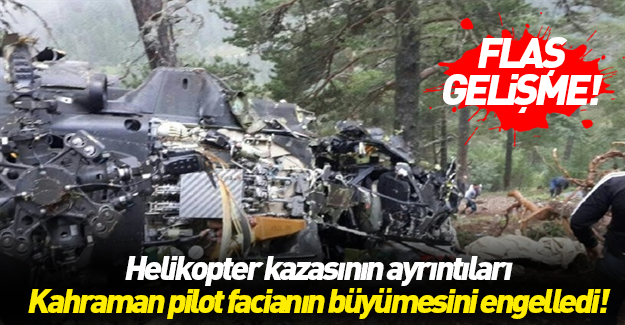 Giresun'daki helikopter kazasının ayrıntıları