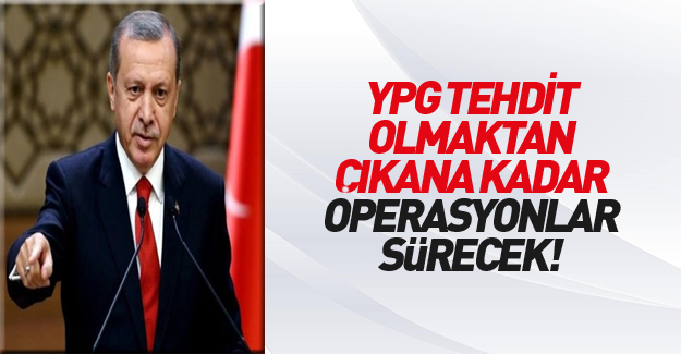 Cumhurbaşkanı Erdoğan'dan Cerablus mesajı