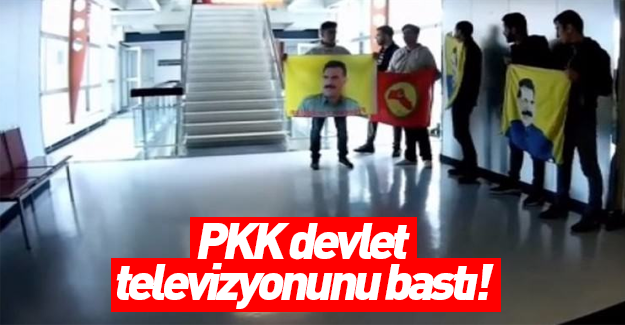 PKK'lılar o ülkede devlet televizyonunu bastı!