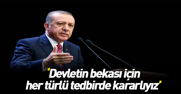 Cumhurbaşkanı Erdoğan'dan Şemdinli açıklaması