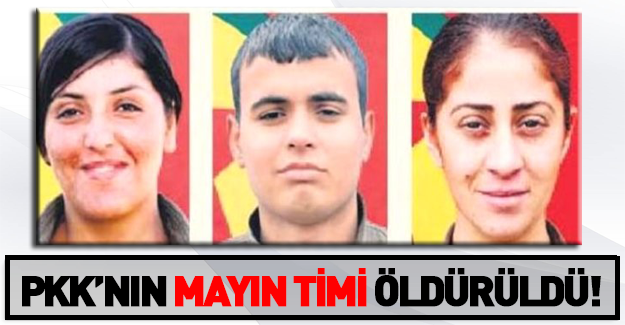 PKK'nın mayın timi öldürüldü!