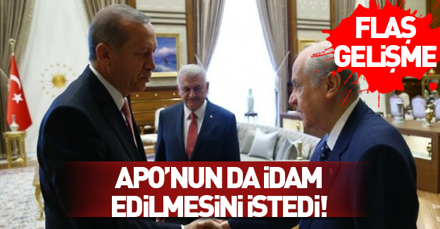 Cumhurbaşkanı Erdoğan ve Bahçeli görüşmesi sona erdi