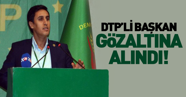 DBP Eş Genel Başkanı Kamuran Yüksek gözaltına alındı