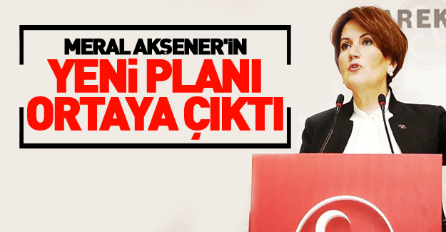 Meral Akşener'in yeni planı deşifre oldu