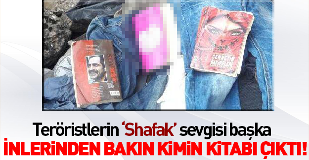 PKK sığınağından çıkan kitaplar şaşırtmadı!