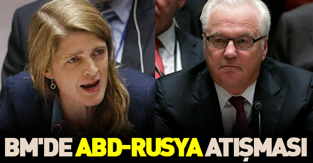 BM Güvenlik Konseyi'nde ABD ve Rusya atışması