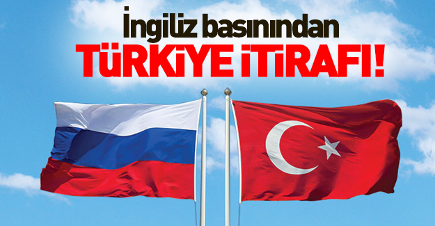 İngiliz basınından Türkiye itirafı!