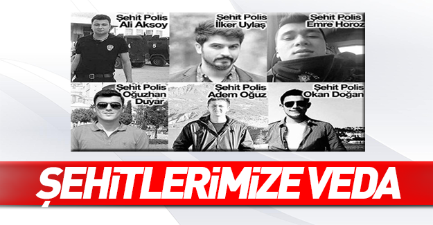İstanbul'daki terör saldırısında şehit olan polislerimiz