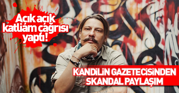 PKK sevici Erk Acarer'den skandal paylaşım!