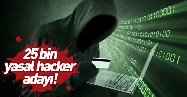 Görev ele geçirmek: 25 bin yasal hacker adayı…