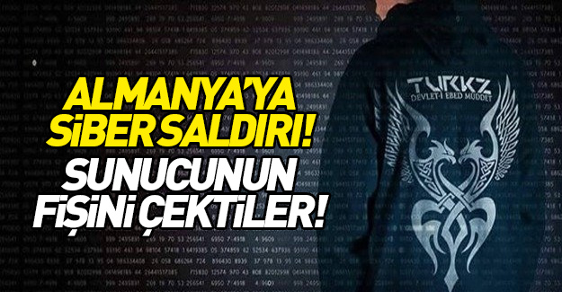 Türk hackerlardan Almanya'ya dev siber operasyon!