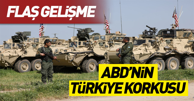 ABD'nin zırhlı araçları Türkiye sınırında