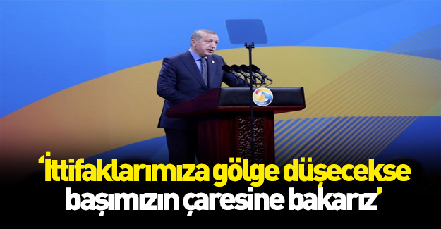 Cumhurbaşkanı Erdoğan'dan PYD ve ABD açıklaması