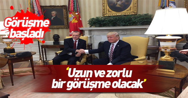 Erdoğan'la görüşen Trump'tan ilk açıklama