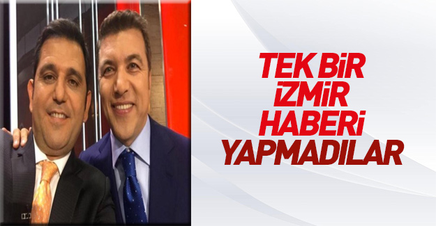 FOX Haber İzmir'deki rezaleti görmedi
