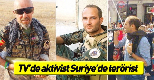TV’de aktivist Suriye’de terörist